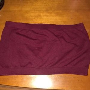 Maroon Bandeau
